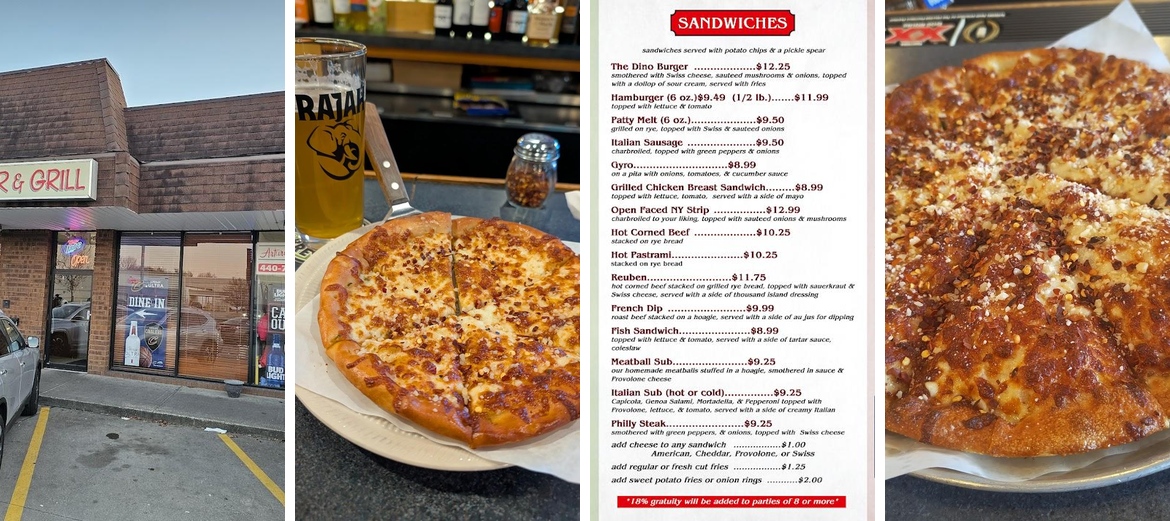 Arturo's Bar & Grill Menu
